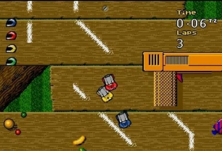 Самые необычные гоночные игры на приставке "Sega mega drive 2"