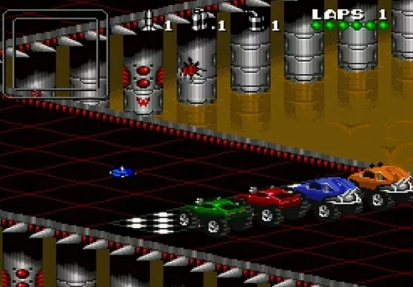 Самые необычные гоночные игры на приставке "Sega mega drive 2"