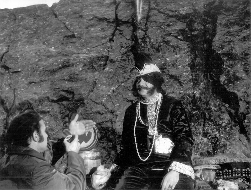 Михаил Пуговкин в роли атамана Ирода «Золотые рога», 1972 год