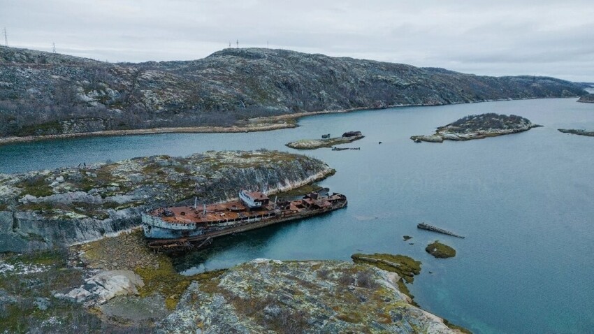 Заброшенные корабли на севере России