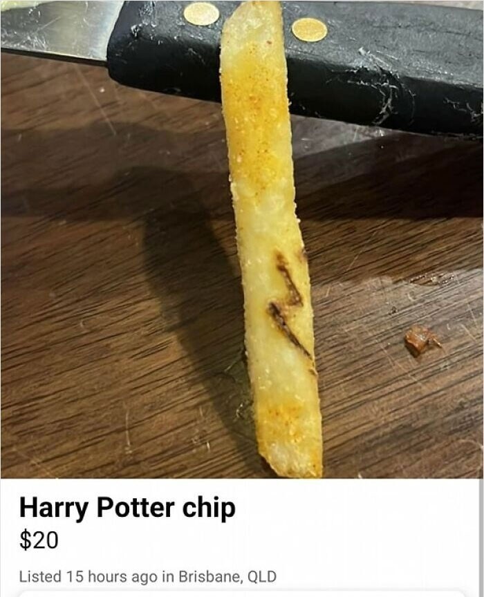 3. "Картошка-фри Гарри Поттер", 20 долларов