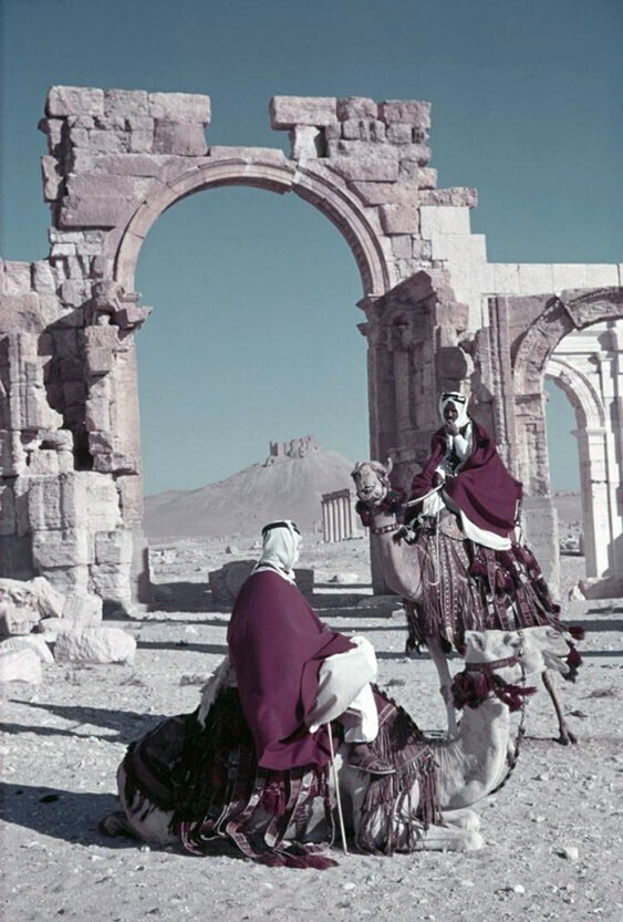Фото древней Пальмиры из архива журнала «National Geographic», 1938 год