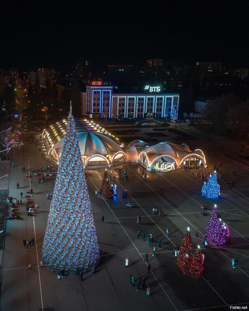 Предпраздничный Ставрополь