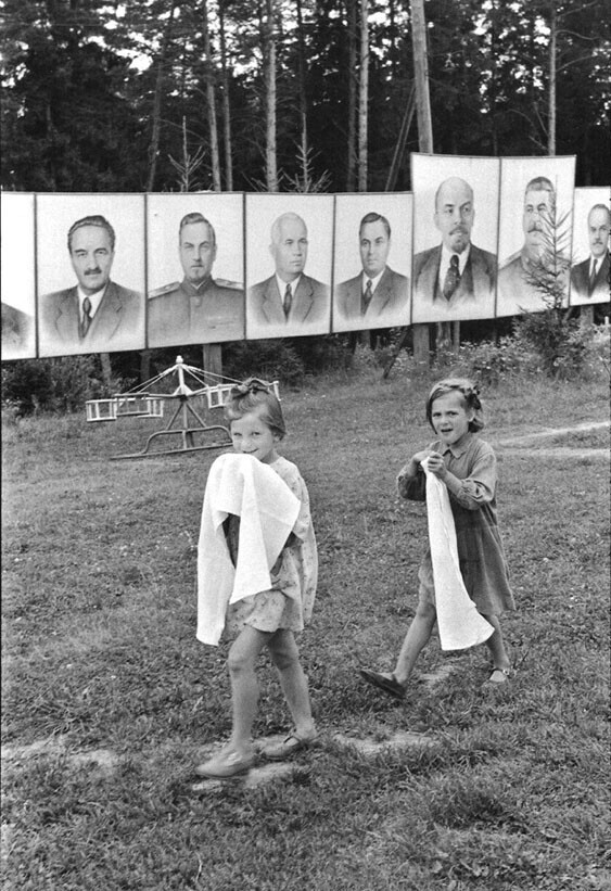 Начало 50-х Пионерский лагерь под Москвой