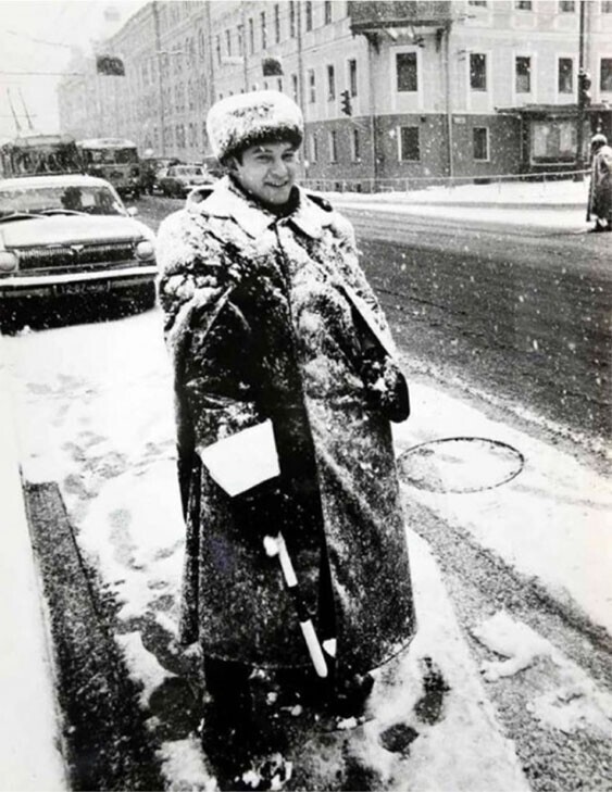 Сотрудник ГАИ, Москва , 1982 год