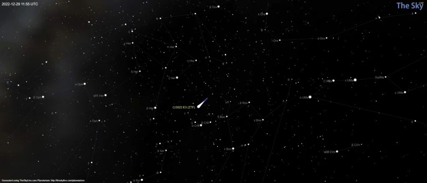 К Земле летит «Рождественская» комета, которую невооруженным глазом наблюдали неандертальцы, а теперь сможем и мы