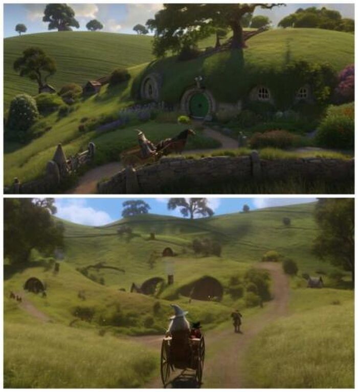Пейзажи «Властелина колец» в стиле DreamWorks