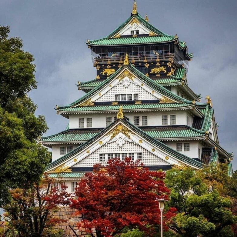 14. Осакский замок, Осака, Япония