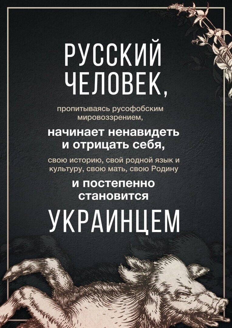 Я бы сказал не украинцем, а хохлом. Я всё же надеюсь, что там есть ещё адекватные люди