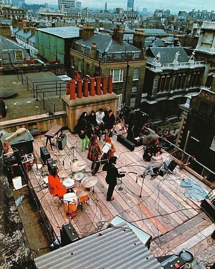 Концерт The Beatles на крыше, 1969
