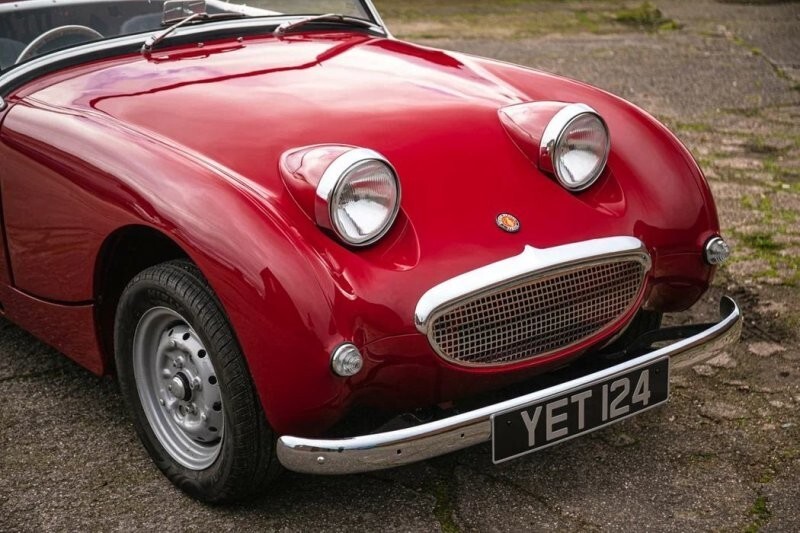 Austin-Healey "Frogeye" Sprite 1961: очаровательный английский автомобильчик с лягушачьими глазами