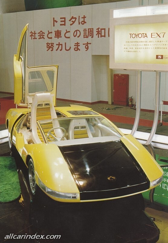 Концепт Toyota EX-7 – взгляд в будущее