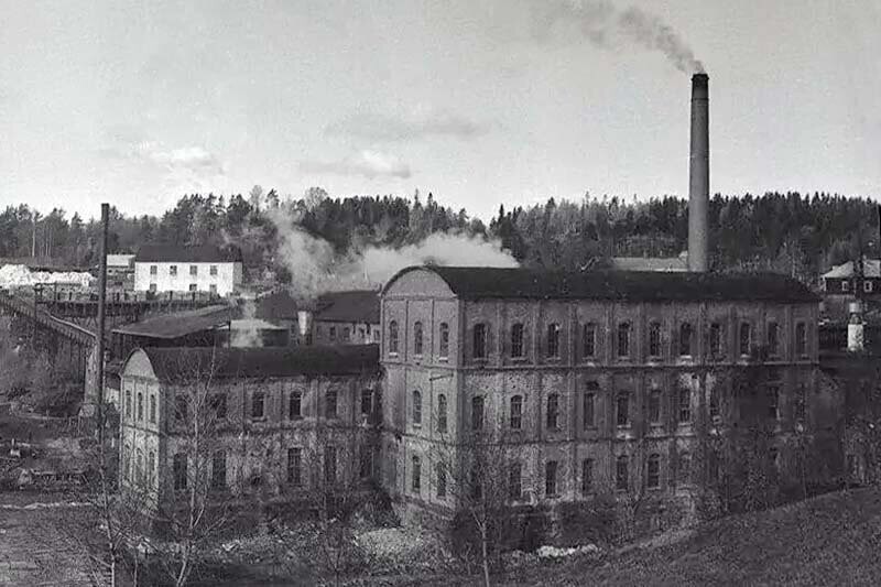 Заброшенная бумажная фабрика в Карелии, построенная финнами