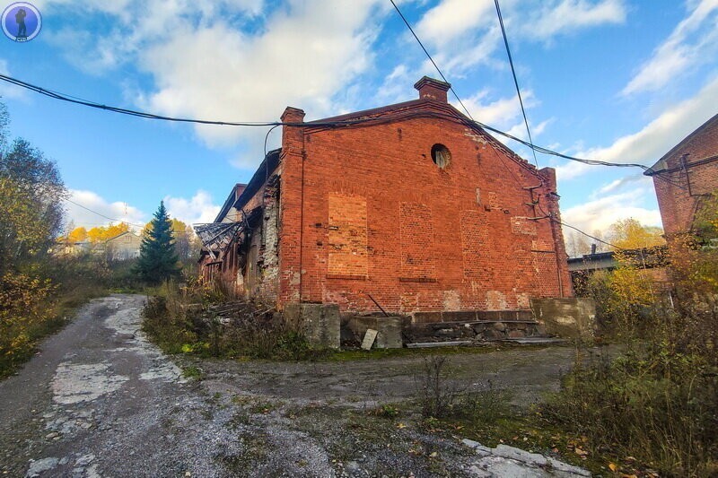 Заброшенная бумажная фабрика в Карелии, построенная финнами