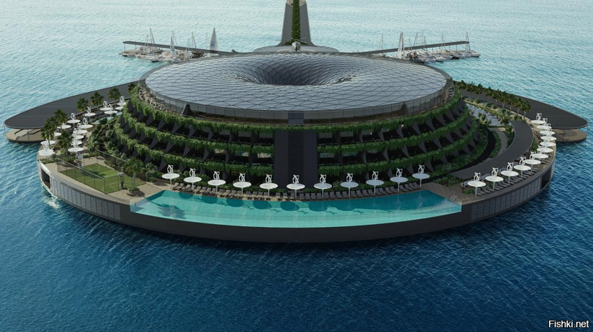 Qatar's Eco-Floating Hotel