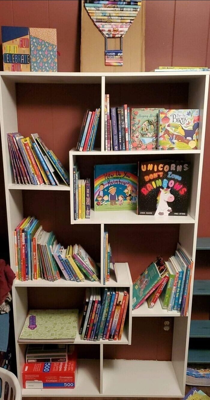 Организация детских книжек