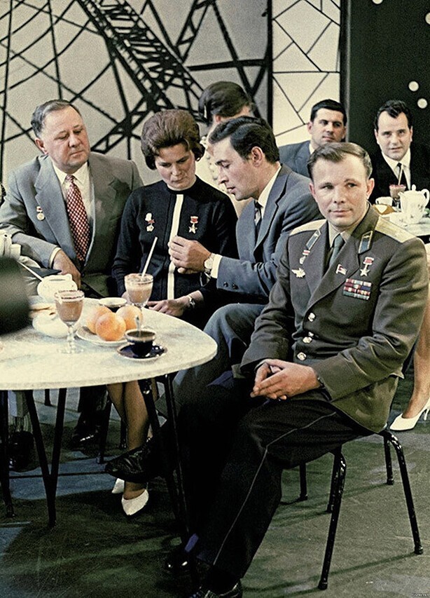 Гости Центральной студии телевидения, 1963 год