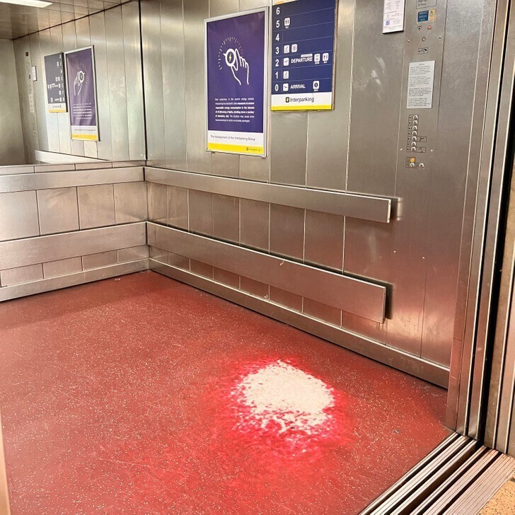 Самое популярное место в лифте, Бельгия