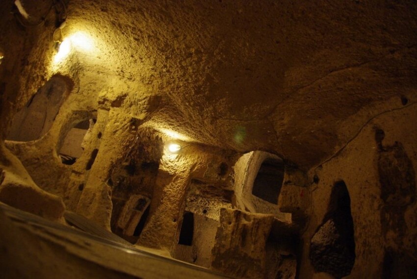 14. Древний подземный город в Турции
