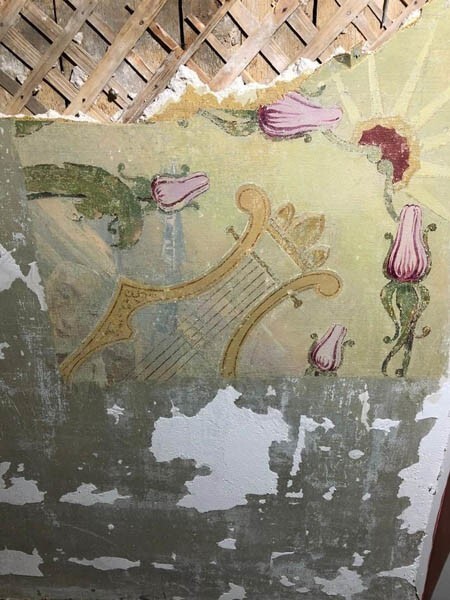 В Бахрушинском музее нашли уникальные росписи