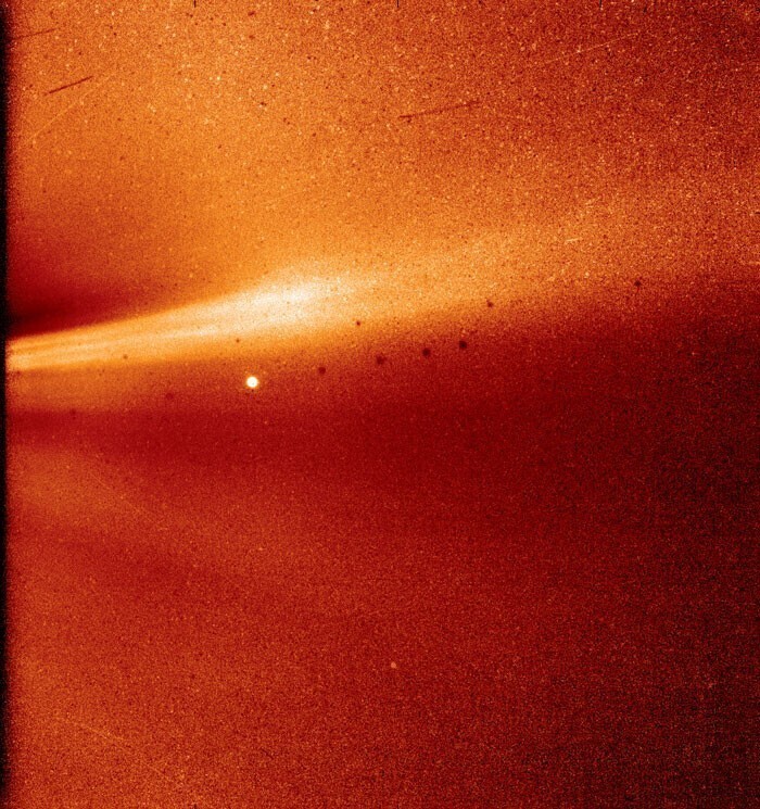Первое фото изнутри солнечной короны (2018)