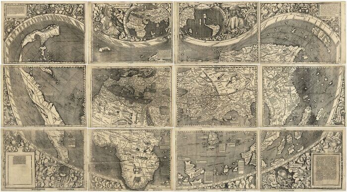 14. Карта Вальдземюллера (Universalis Cosmographia)