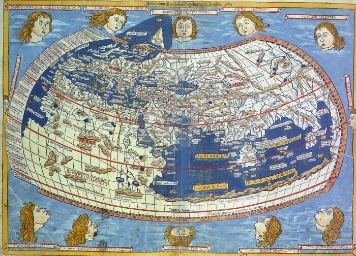 3. Карта мира Птолемея
