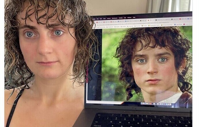 Быть похожей на Фродо Бэггинса