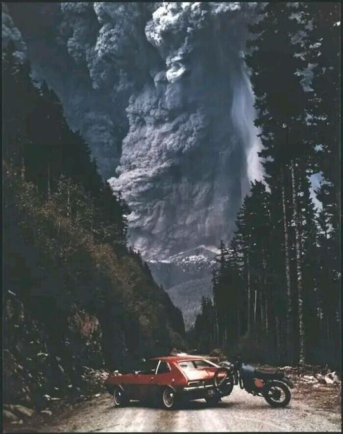 Извержение вулкана Сент-Хеленс в США, 1980 год