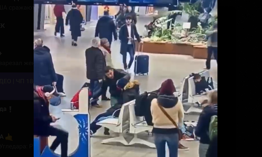 В Бельгии поехавший мясник с ножом напал на людей на вокзале