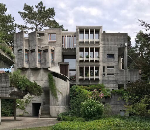 20. Дома на Бруннадернштрассе, Берн, Швейцария, спроектированные Atelier 5 в 1970 году