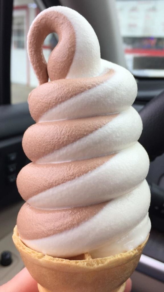 1. Идеальный рожок мороженого