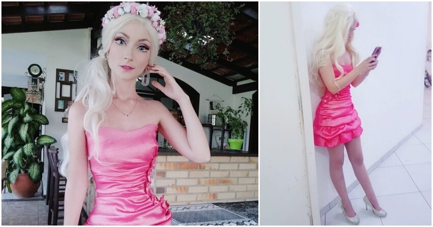 Жизнь в розовом цвете: как Андресса Дамиани превратила себя в живую куклу