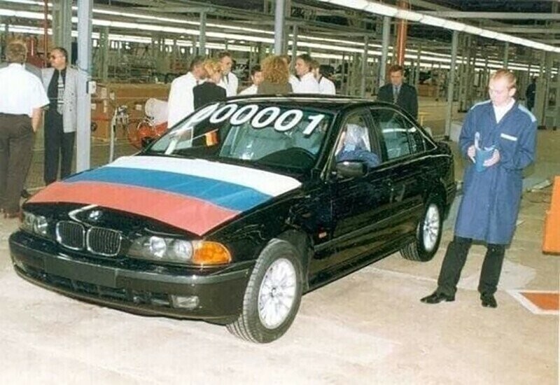 Первая BMW российской сборки. Завод «Автотор», Калининград, 1999 год