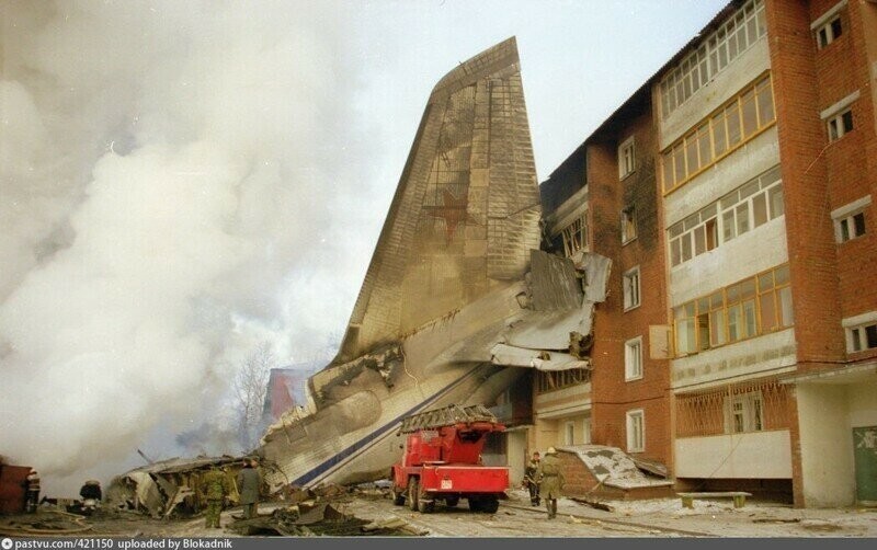 катастрофа  в Иркутске Ан-124, 1997 год.