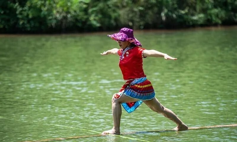 Цирк дю Солей по-китайски: бамбуковый дрифтинг — необычное соревнование из Поднебесной
