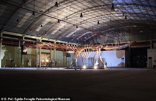 В Великобританию привезли скелет самого крупного динозавра в истории Земли