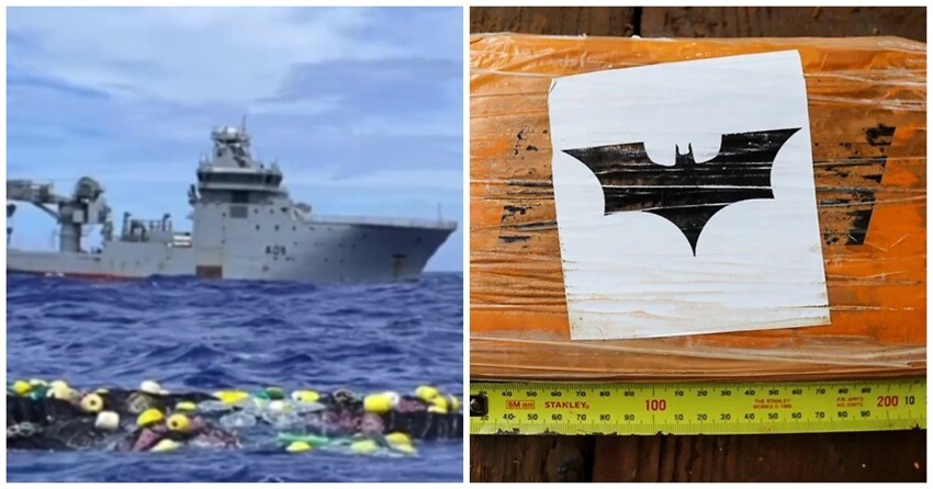 В Тихом океане нашли тайник с тремя тоннами кокаина