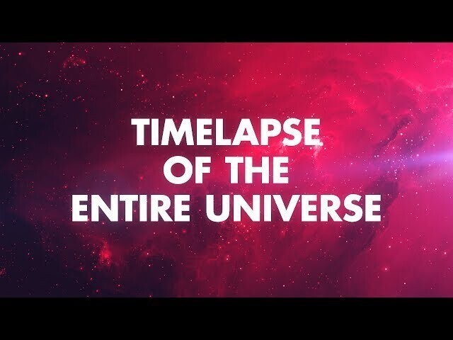 И ещё одно видео - про ясельный возраст нашей Вселенной  