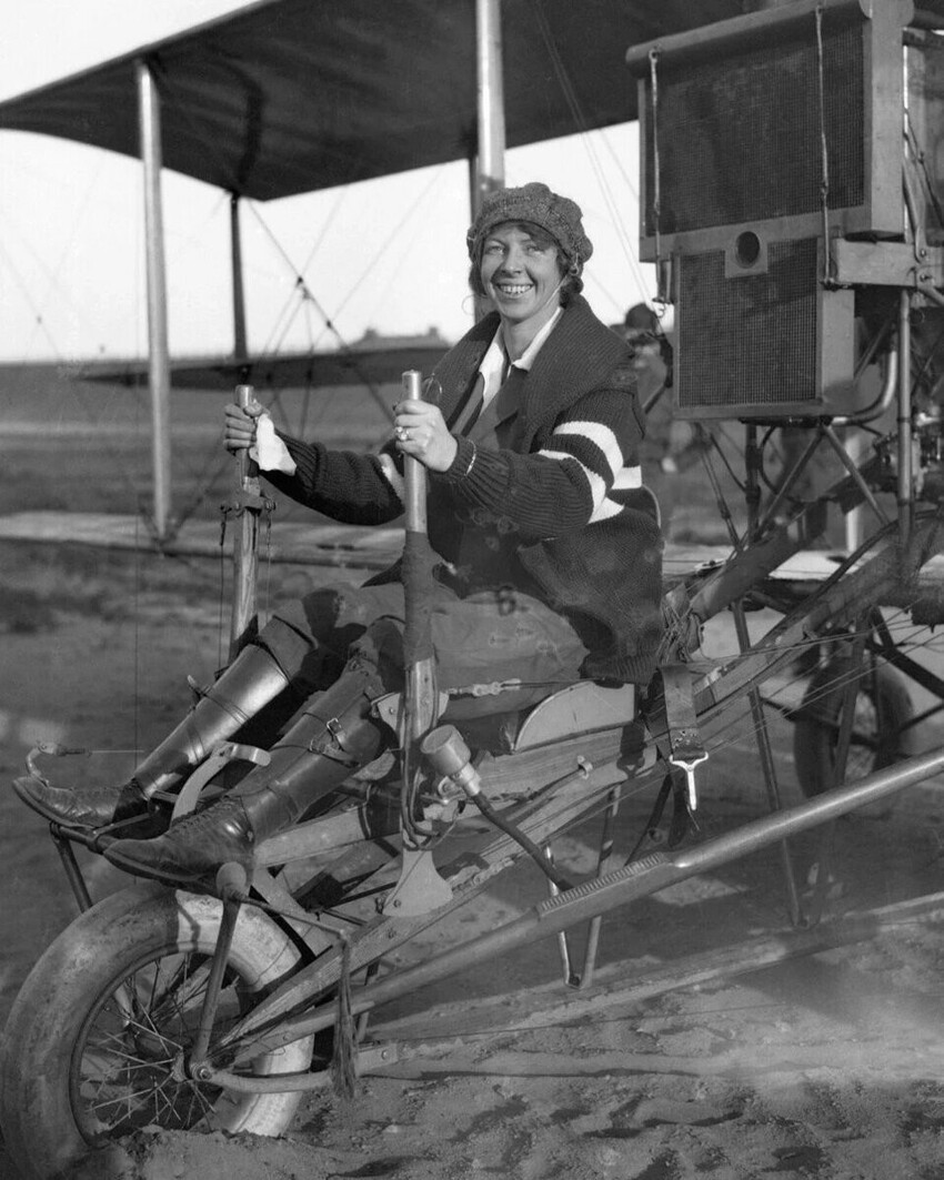 Как выглядели первые женщины-пилоты
