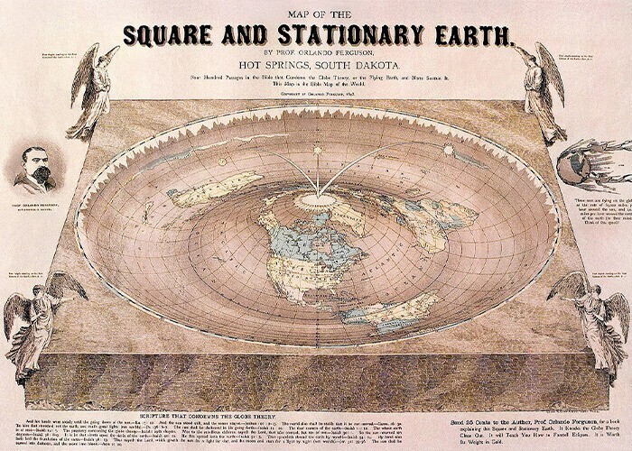 Миф: вплоть до Средневековья люди считали Землю плоской. Реальность: о том, что Земля - шар, было известно еще древнегреческим ученым