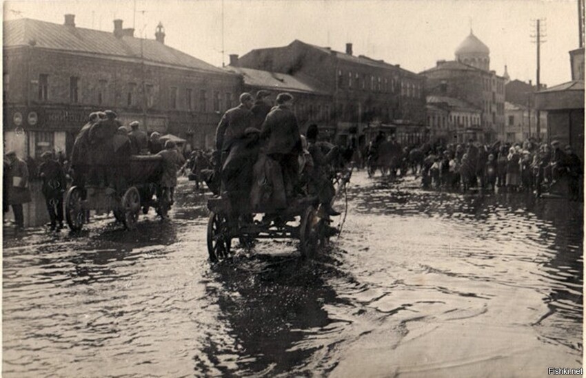 Киевский вокзал Дорогомиловская ул ( начало ) 1910 год