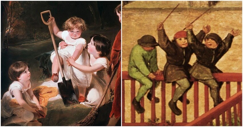 Во что играли средневековые дети
