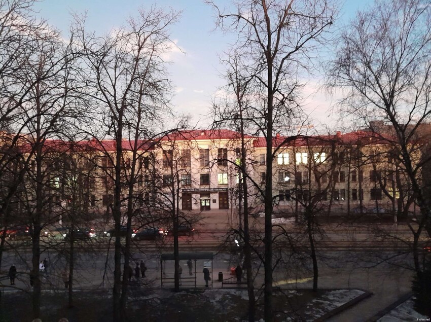 Красивый сегодня закат был в Минске