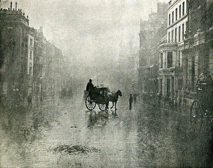 22. "Чудесный день в Лондоне", фотография Гектора Коларда, 1898 год