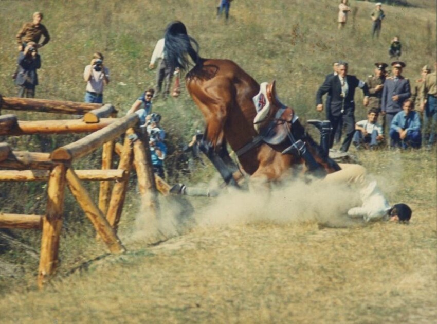 «Роковое препятствие», СССР, 1972 год. Фото Валентин Хухлаев