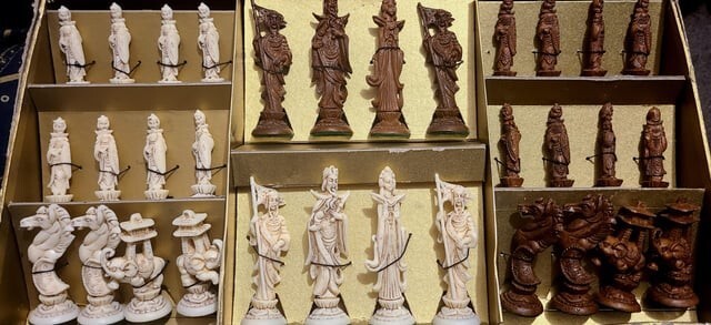 Старинные шахматы как произведение искусства