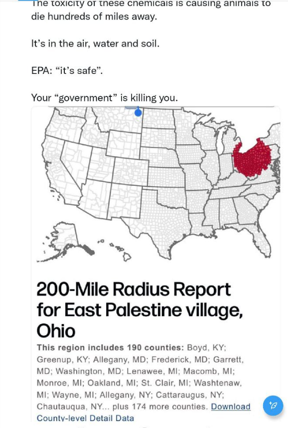 Американцы грустно шутят над экологической катастрофой в Огайо
