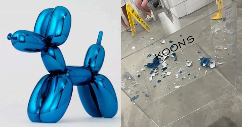 "Это воздушный шар?": американка пришла на выставку и разбила скульптуру стоимостью 42 тысячи долларов