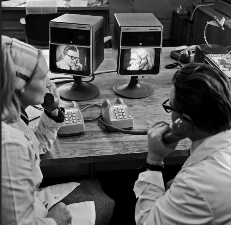Экспериментальный видеотелефон Bell Labs, 1960-е годы